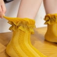 thumbnail image 5 of Jandel 1-5 Y Baby Girl Socks Ruffle Socks for Toddler Girls Kids Cotton Lace Princess Socks Spring Summer Autumn Infant Socks Elastic Socks for 1-5 Years Child Kids, 5 of 5