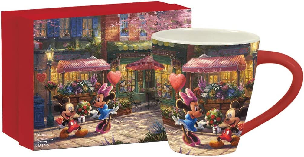 Disney Blend Mickey's Coffee Theme Perks Mug Set - Mickey & Minnie Mouse Cup