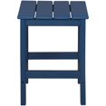 thumbnail image 3 of Paradise 3-Piece Set Outdoor Patio Adirondack Coffee Table and Square Side Table, 3 of 8