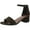 Green, variant on Sugar Womens Noelle Faux Leather Ankle Strap Heel Sandals