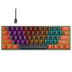 thumbnail image 3 of Teclado para juegos, Mini accesorios para teclado, retroiluminación LED, compacto, 61 teclas, 60%, teclado para juegos RGB con cable para computadora, 3 of 9