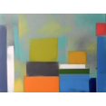 thumbnail image 2 of Miller, Gill 18x15 Black Ornate Wood Framed with Double Matting Museum Art Print Titled - Urban Hues 11, 2 of 4
