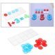 thumbnail image 3 of Juguetes de matemáticas, juguetes del alfabeto, conteo de números, suministros para enseñar el reconocimiento de números para juegos. rojo azul, 3 of 9