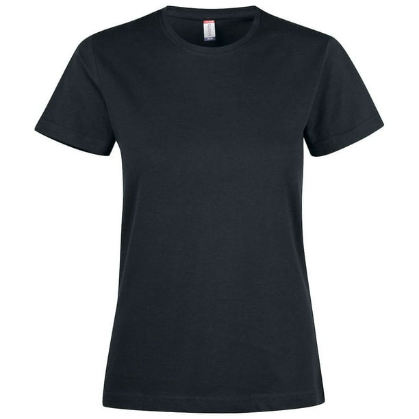 Clique - Camiseta Premium Peppa Pig para Mujer (Negro)