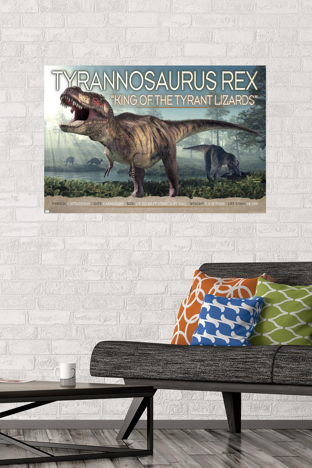 Dinosaurs - T-Rex Wall Poster, 22.375" x 34"