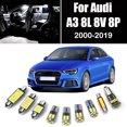 thumbnail image 2 of Bombillas LED para coche, accesorios de luces interiores para Audi A3 8L 8V 8P S3 RS3 2000 - 2019 2003 2004 2005 2006 2008 2009 2014 2016 2018, 2 of 5