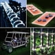 thumbnail image 2 of Luces LED de cuerda a batería, 22 m, 200 LED, para exterior e interior, impermeables, 8 modos de intensidad regulable y temporizador con control remoto, para Navidad, camping, fiestas, jardín,, 2 of 8