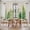 Multicolor, variant on Spring Leaves Kitchen Curtain for Berdoom Living Room Cafe 72 Inch Length, Pastoral Garden Botanical Rustic Burlap Tiers Curtains Light Filtering Drapes Rod Pocket Window Treatment 2 Panels 52"Wx72"L