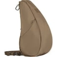 thumbnail image 2 of AmeriBag 10" Microfiber Crosbody Sling Baglett (Taupe), 2 of 7
