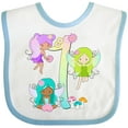 thumbnail image 3 of Inktastic Flower Fairies First Birthday Boys or Girls Baby Bib, 3 of 4