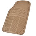 BDK Front and Back ProLiner Heavy Duty Car Rubber Floor Mats for Auto