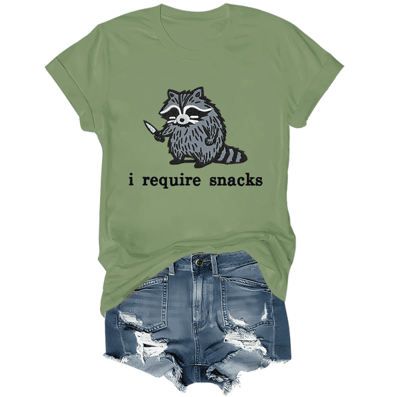 I Require Snacks Shirt Unisex