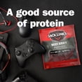 thumbnail image 4 of Jack Link’s Beef Jerky, Peppered, 100% Beef, 11g of Protein per Serving, 2.85 oz (Pack of 6), 4 of 5