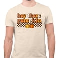 thumbnail image 2 of Retro Hey There Pumpkin Shirt Unisex Small Natural, 2 of 5