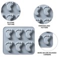 thumbnail image 5 of 2 pieces of biscuit chocolate mold, little feet modeling baking mold, ice cube mold.combination:mixstyle1;, 5 of 5