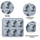 thumbnail image 5 of 2 piezas de molde para galleta de chocolate, molde para modelar los pies pequeños, molde para cubitos de hielo., 5 of 5