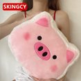 thumbnail image 4 of Almohada de peluche de cerdo, animal de peluche supersuave, cojín de abrazo de peluche de cerdo encantador para niños-35 cm JAMW Sencillez, 4 of 5