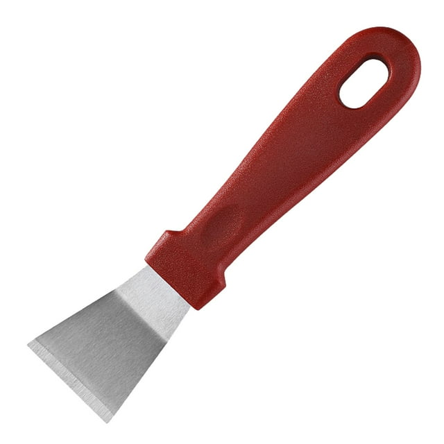 Kitchen Cleaning Supplies Stainless Steel Decontamination Shovel for Kitchen and Pot Bottom Scrubbing Durable Fume Machine Shovel for Efficient Waste Removal