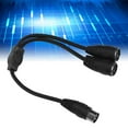thumbnail image 4 of DIN 8 Pin Splitter Adapter Cable, PVC Clear Signal Transmission Pure Copper Core 1.0ft DIN 8 Pin Male To 2 DIN 8 Pin Female Cable  For Speaker, 4 of 8