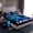 Blue 03, variant on Feelyou Green Fahion Automobile Twin Sheet Sets, Square Honeycomb Twin Fitted Sheet, Teens Kids Boys Girls Flat Sheet, Lightweight Room Decor, 3pcs