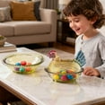 thumbnail image 2 of lixuesong Hen on Nest Glass Candys Jar with Lid Crystal Glasses Candys Dishes Decorative Candy Jars Snacks Bowl Table Decorations, 2 of 3