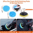 thumbnail image 5 of 26Pcs Auto Detailing Cleaning Kit TeqHome Exterior Interior Car Cleaning Set Car Detailing Beauty Brushes for Cars Bikes Wheels Gifts, 5 of 10