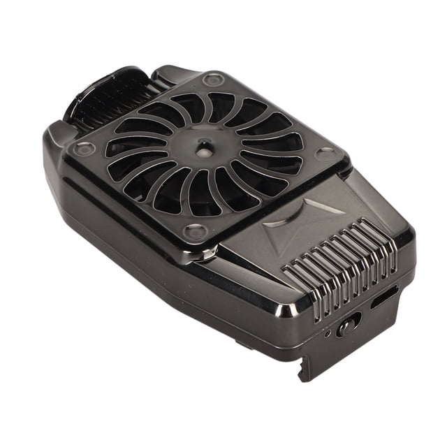 Phone Cooler, Stable Wind Power & Silent , 300mAh Lithium Battery, Turbine Exhaust Tech, 67g Weight, 5V 2A, For All Mobile Phones, Gaming, Live Streaming