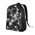 thumbnail image 2 of Fuzoiu Seamless Pattern With Skulls Print Laptop Backpack,Work Business Backpacks, Large Capacity Nurse Bag College Bookbag for School, Waterproof Casual Daypack for Travel, 2 of 8