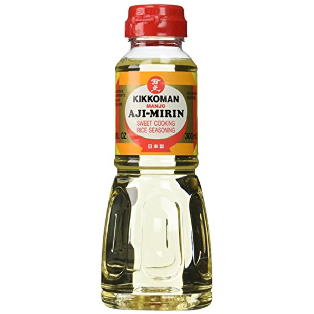 NineChef Bundle Kikkoman Ajimirin 10Ounce Bottle (Pack of 4) + 1