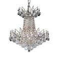 thumbnail image 1 of Elegant Lighting Victoria 16" 4 Light Elements Crystal Chandelier, 1 of 1