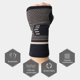 thumbnail image 5 of Funda Protectora Para La Muñeca, Equipo De Fitness, Brazales De Fibra, Accesorios Para Ciclismo, Suministros Deportivos, Muñequera De Gran Elasticidad 1 Par qarigey OD015372-03, 5 of 6