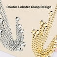 thumbnail image 6 of 12pcs Stainless Steel Bracelet Necklace Extender Set, TSV Lobster Clasps Closures Bracelet Extenders, 6 of 9