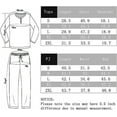 thumbnail image 7 of U2SKIIN Couple Pajama Sets, Plaid Matching Pajama Set for Men and Women Soft Warm Pjs Set（Black/Buffalo Plaid-red Mens, Medium）, 7 of 7