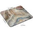 thumbnail image 5 of Marble Mouse Pad Surreal Onyx Stone Surface Pattern with Pale Blue Details Rectangular NonSlip Rubber MousePads for Office Home Laptop 9.5"x7.9"x0.12" Add Elegance to Your Workspace, 5 of 5