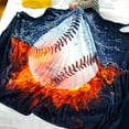 thumbnail image 2 of Baseball Blanket Twin Size Baseball Gifts for Boys and Adults Baseball Stuff for Baseball Lover Soft Sports Fleece Throw Blanket Baseballs Printed Blanket All Season (60"x80"), 2 of 6