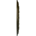 thumbnail image 4 of 29 1/4"OD x 2"P Darnay Ceiling Medallion (Fits Canopies up to 7 1/4"), Hand-Painted Green Gold, 4 of 6