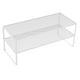 thumbnail image 5 of Soporte para monitor de computadora, soporte estable para teléfono, soporte extraíble para computadora portátil, portátil para 2 capas blanco, 5 of 9