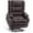 Dark Brown, variant on MCombo Large Dual Motor Power Lift Recliner Chair Sofa with Massage and Heat for Big Elderly People, Infinite Position, USB Ports, Faux Leather R7891(Dark Brown, Large-Wide)