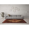 thumbnail image 3 of Ahgly Company Indoor Rectangle Persian Brown Traditional Area Rugs, 2' x 5', 3 of 4