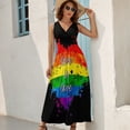 thumbnail image 7 of Love is love Sleeveless Dress womens clothing Dresses Woman dresses, 7 of 7