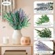 thumbnail image 3 of Eucalipto seco rama eucalipto seco 17 pulgadas lavanda seca decoración para ducha arreglo floral jarrón, 3 of 8