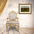 thumbnail image 3 of Rosa Bonheur 24x19 Gold Ornate Framed and Double Matted Museum Art Print Titled - The Monarch of the Herd (1868), 3 of 4