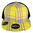 thumbnail image 2 of Decky 6016 6 Panel High Profile Structured Plaid Trucker Hat-124/Black, 2 of 3