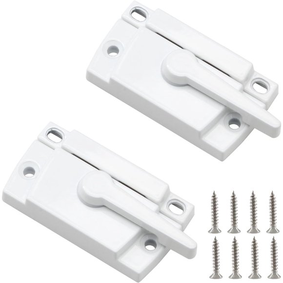 Suitable for vertical and horizontal sliding windows Sliding sash locks Suitable for double hung windows Latch locks