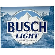 Urbalabs Bush Beer Nectar Of The Gods Brew Mancave Metal Tin Bar Decor Signs Decoration 12 x 16 inch Metal Sign for Bedroom Garden Patio Wall Art 12x 16 Home Decor Made In USA
