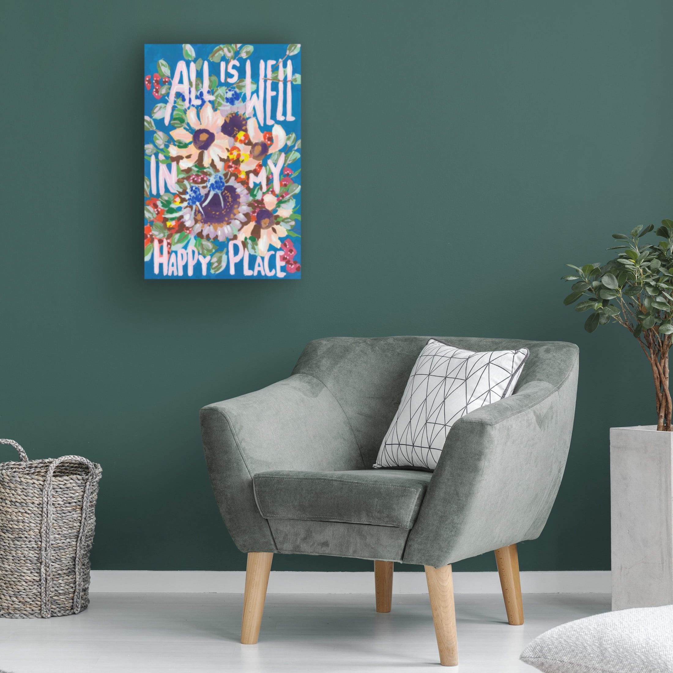 Trademark Fine Art Ania Zwara All Is Well Canvas Wall Art