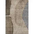 thumbnail image 2 of Addison Rugs Mayfield Washable Transitional Modern Brown Rectangle Rug, 10' x 14', 2 of 6