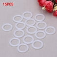 thumbnail image 4 of DIY Crochet Ring 30pcs/set Women Men Handbag Home Bedroom Office Curtain Hook, 4 of 10