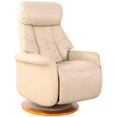 thumbnail image 1 of Relax-R Orleans Faux Leather Recliner in Cobble, 1 of 10