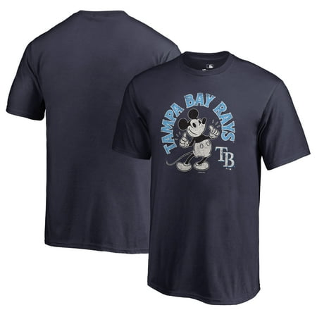 - Tampa Bay Rays Fanatics Branded Youth Disney Mickey's True Original Arch T-Shirt - Navy